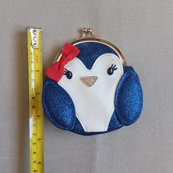 Gymboree Penguin Kiss Lock Coin Purse - Picture 9 of 10